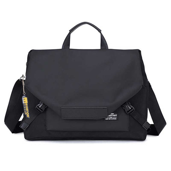 Black Urban Messenger Bag