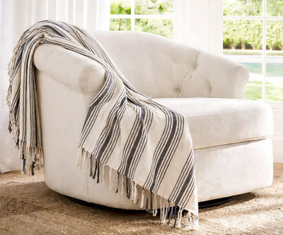 Striped Throw