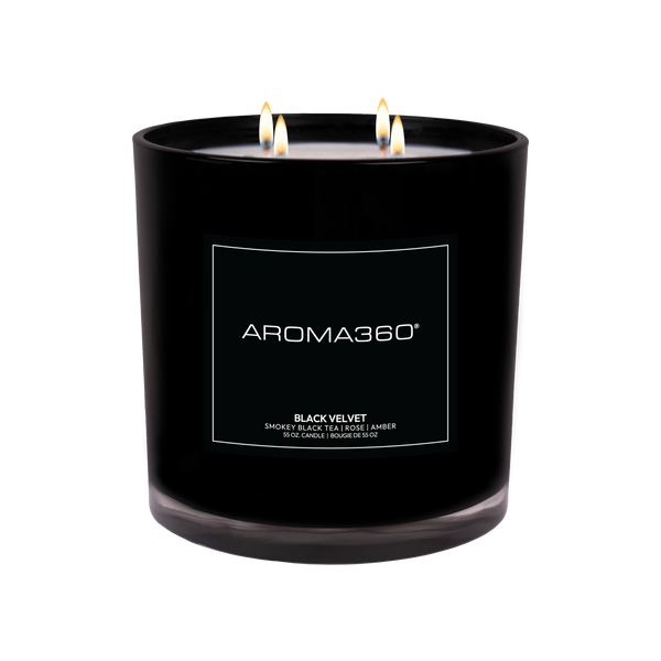 Black Velvet 4-Wick Candle