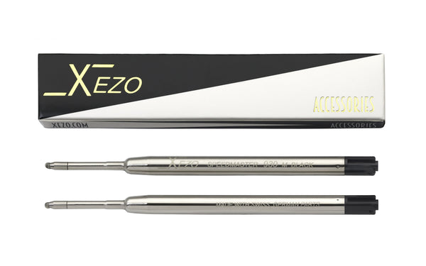 Xezo Speedmaster® 930-M Black Ballpoint Refills - Pack of 2