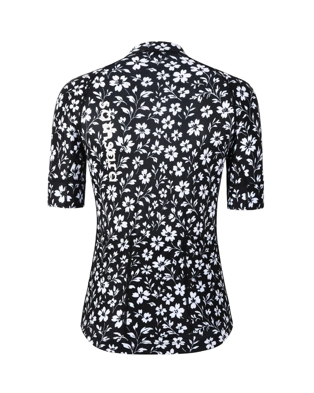 Every Ride Jersey - Black Floral Maze