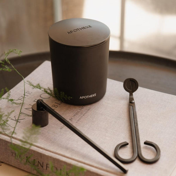 Black Classic Candle Lid