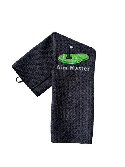 Towel for Golf Bag-Black