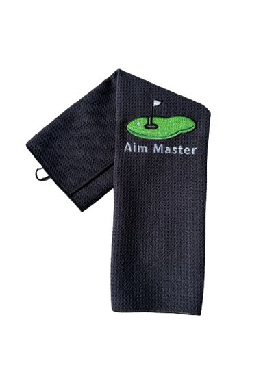 Towel for Golf Bag-Black