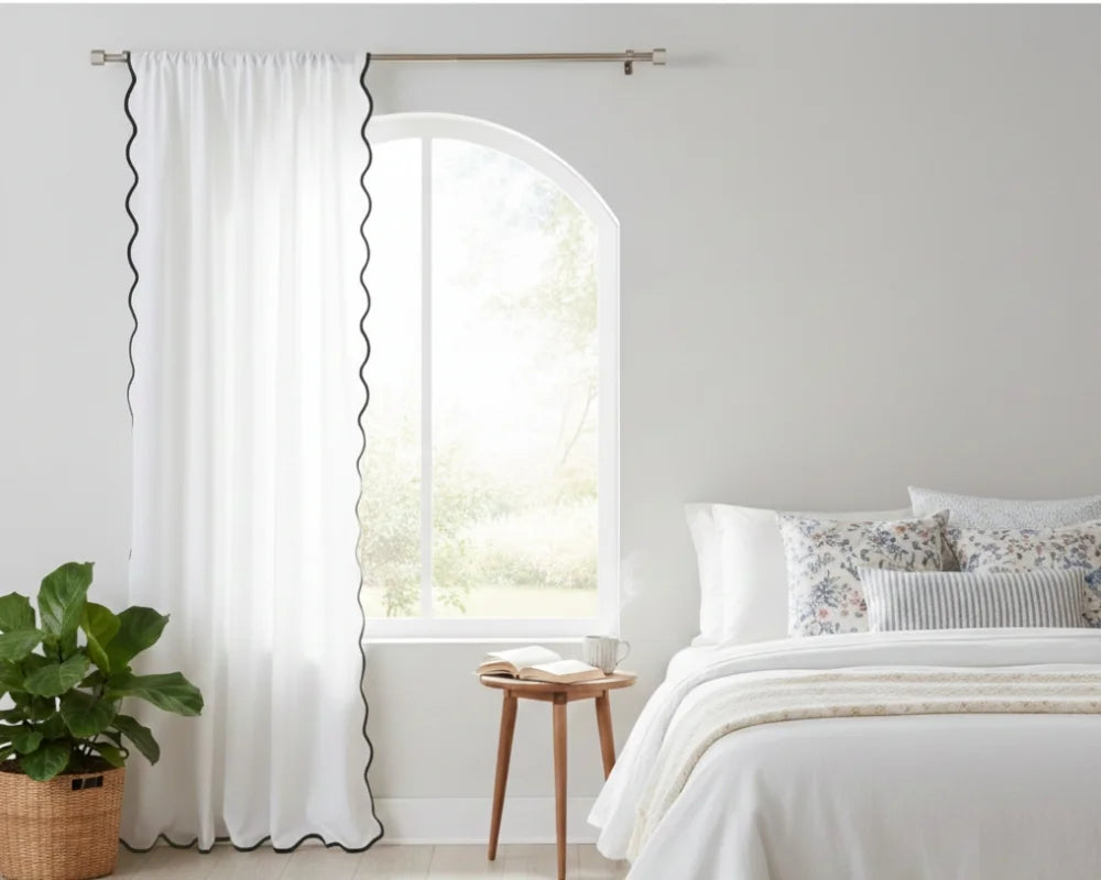 Scalloped Curtains