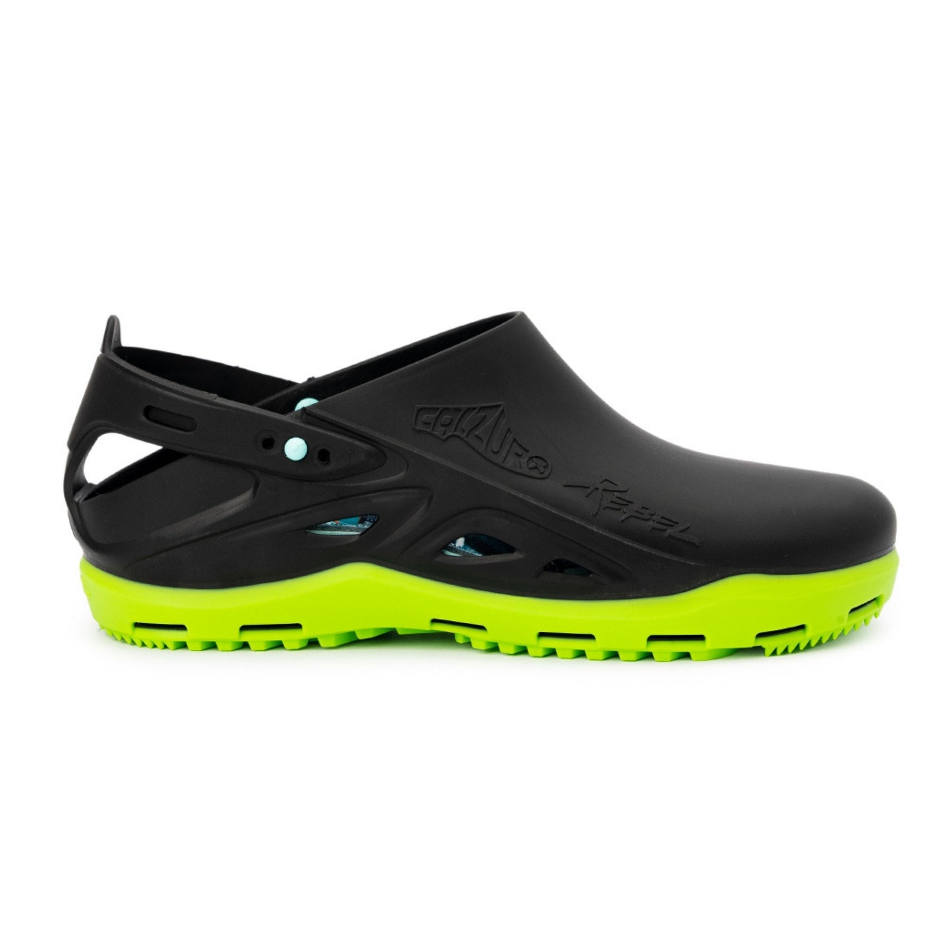 Calzuro Rebel Black/Bright Green