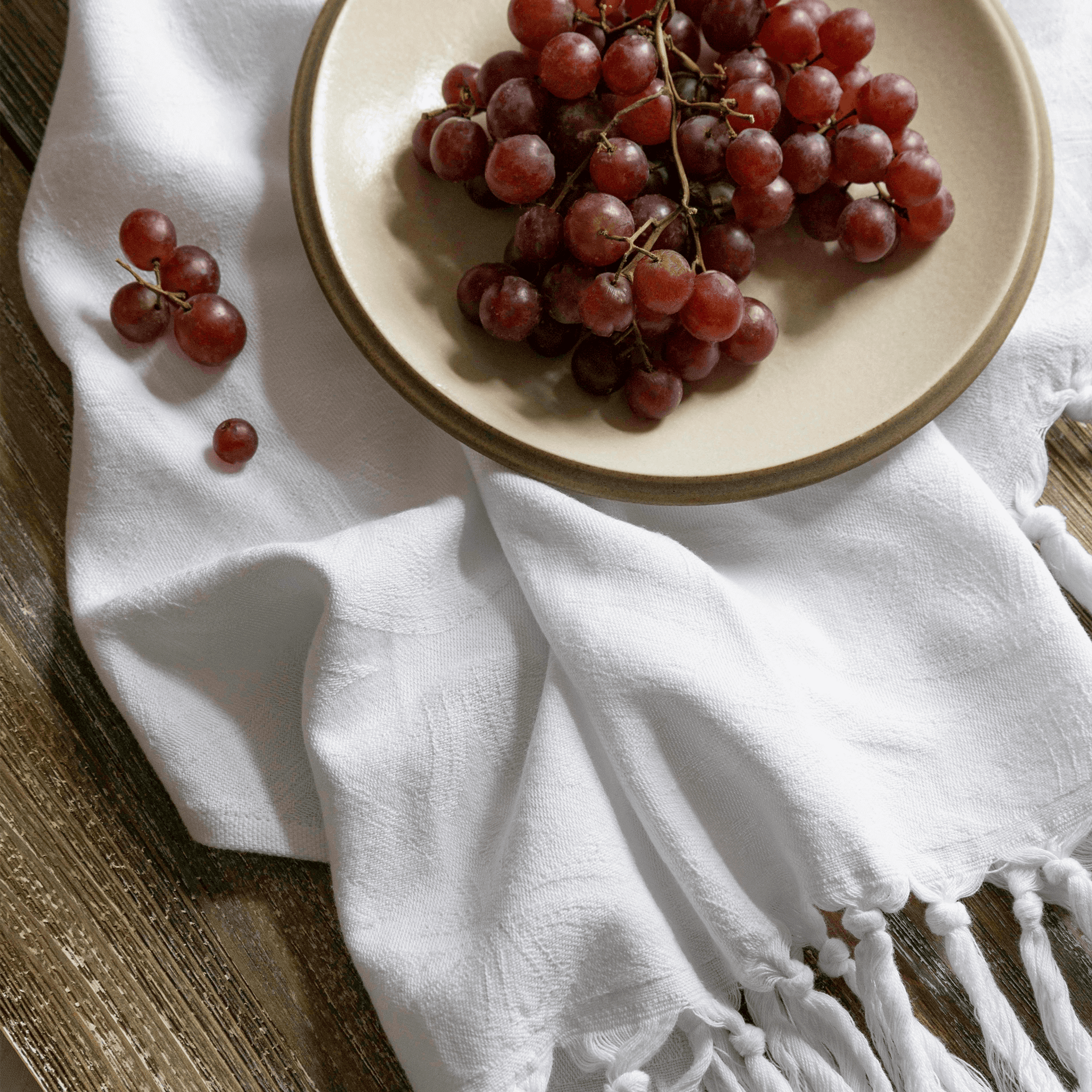 Turkish Towel | Hand Towel | White