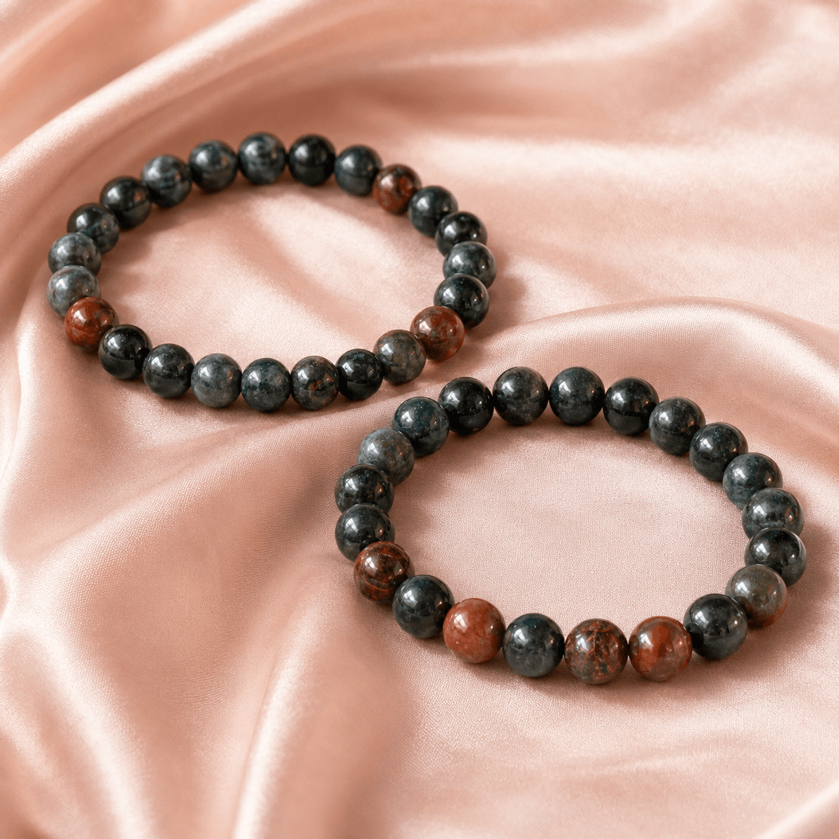 Bloodstone Bracelet | African Bloodstone Bracelet (Altruism and Strength)