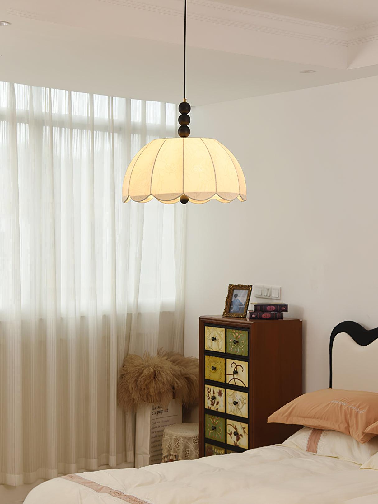 Blossom Fabric Pendant Light 21.7