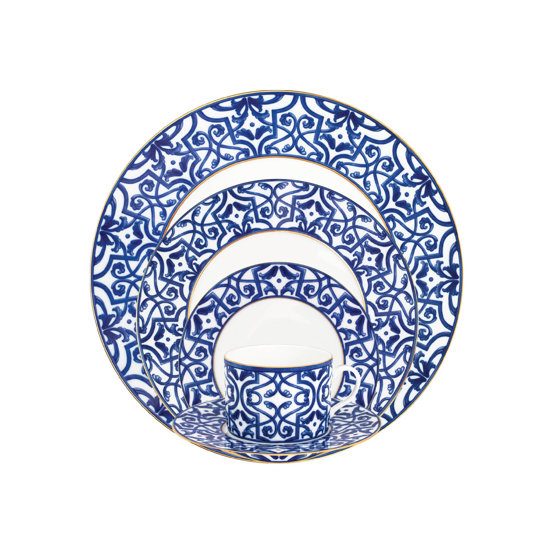 Blue Legacy 24-piece Dinner Setting