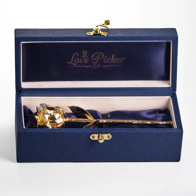 24K Gold Dipped Natural Rose 7