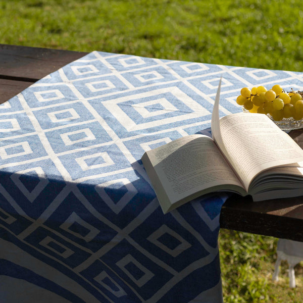 Turkish Towel | Body Towel | Blue + White