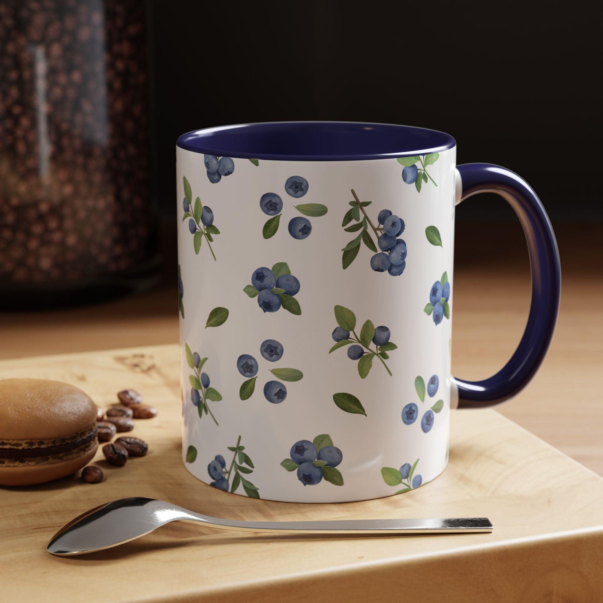 Blueberry Berry Cozy Cottage Style Coffee Mug