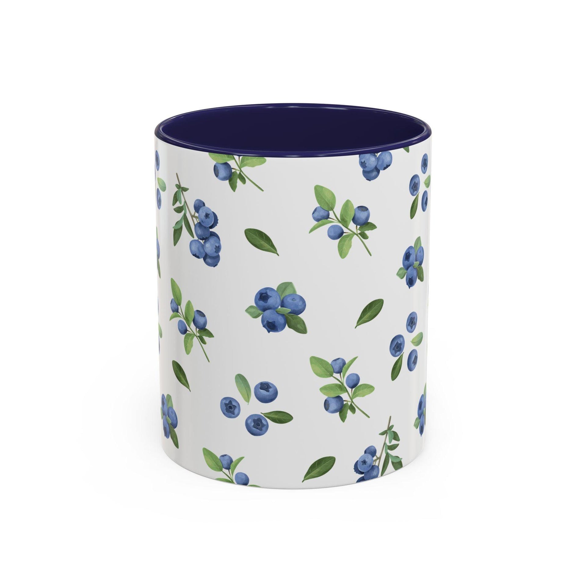 Blueberry Berry Cozy Cottage Style Coffee Mug