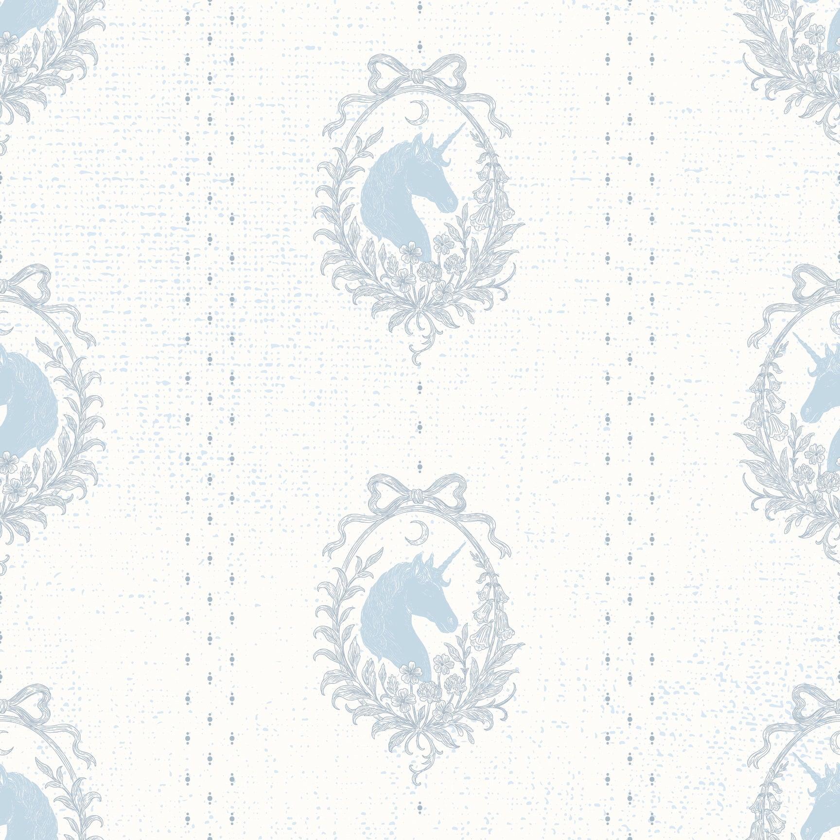 Bluette Wallpaper by The Feral Flower