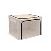 BlushBees® Collapsible Oxford Fabric Storage Boxes with Clear window, Duel Openings and Strong Metal Supports