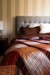 Boca Queen Size Abstract Design Printed Reversible 3 pc Duvet Cover Set