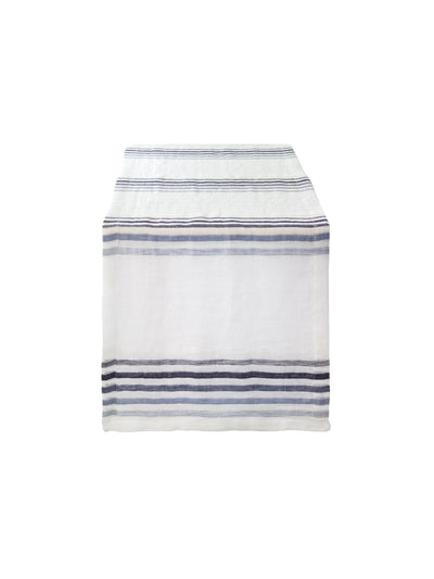 Bodrum Logan Blue Linen Collection