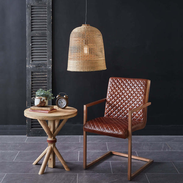 Bohemian Handwoven Rattan Pendant Lamp