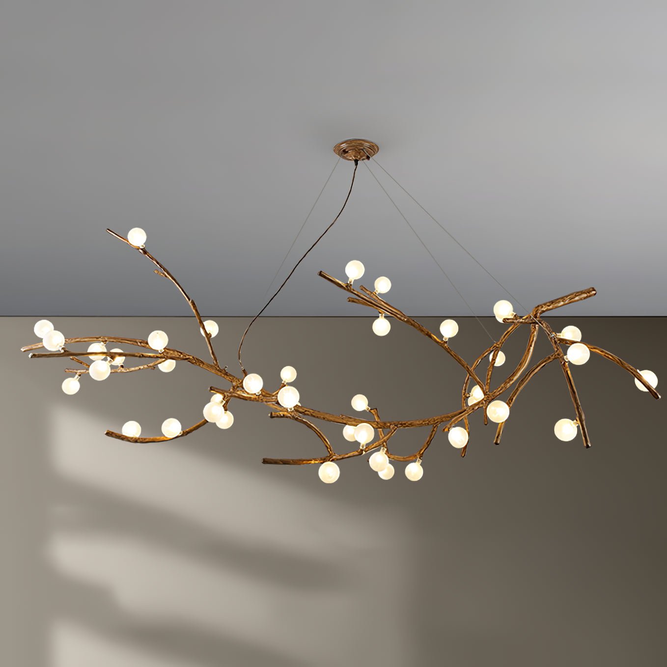 Boho Tree Branch Chandelier