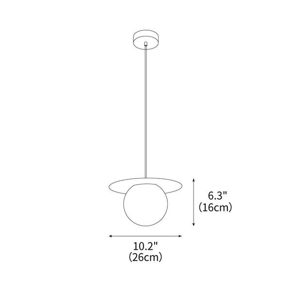 Borra Pendant Light 10.2