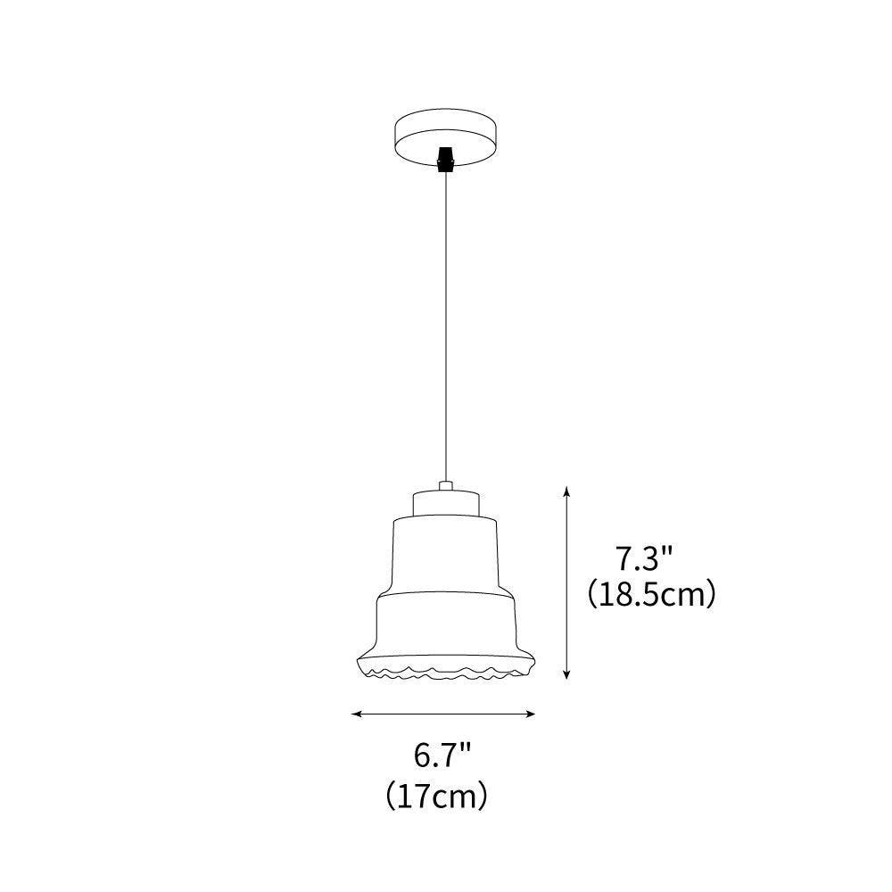Boulder Pendant Light 6.7