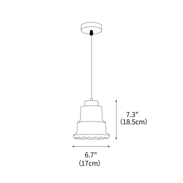 Boulder Pendant Light 6.7