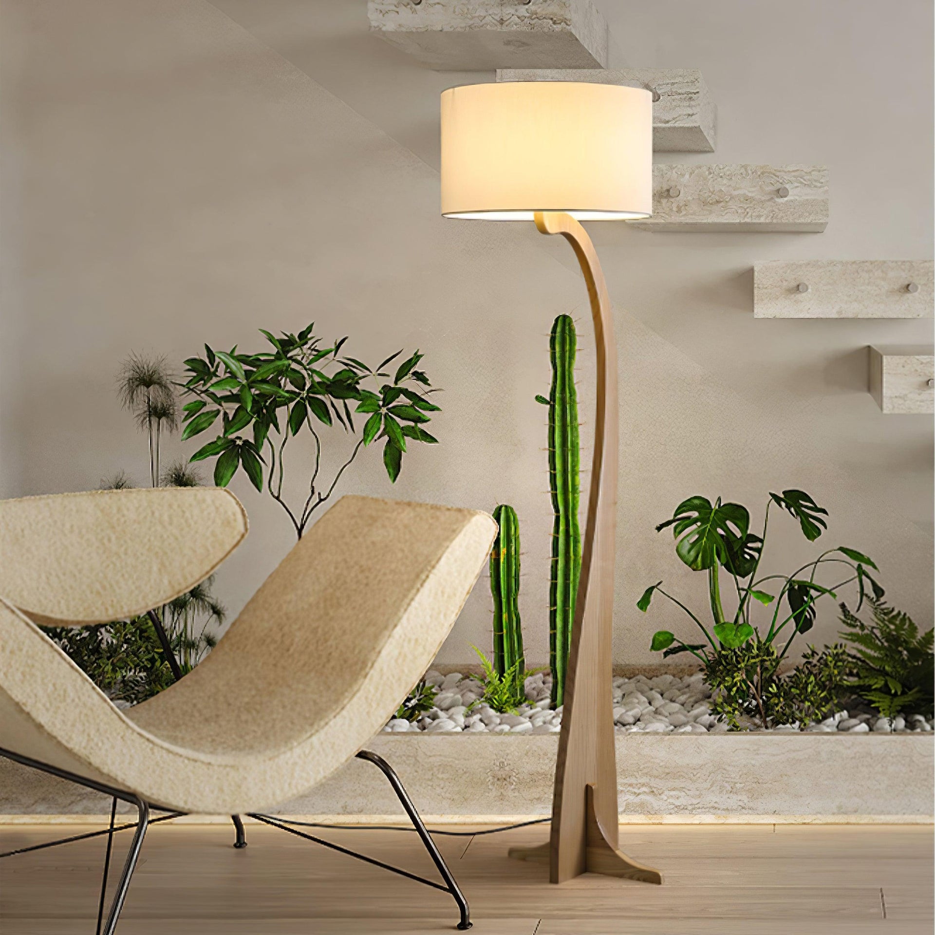 Bow Curve Floor Lamp 17.7