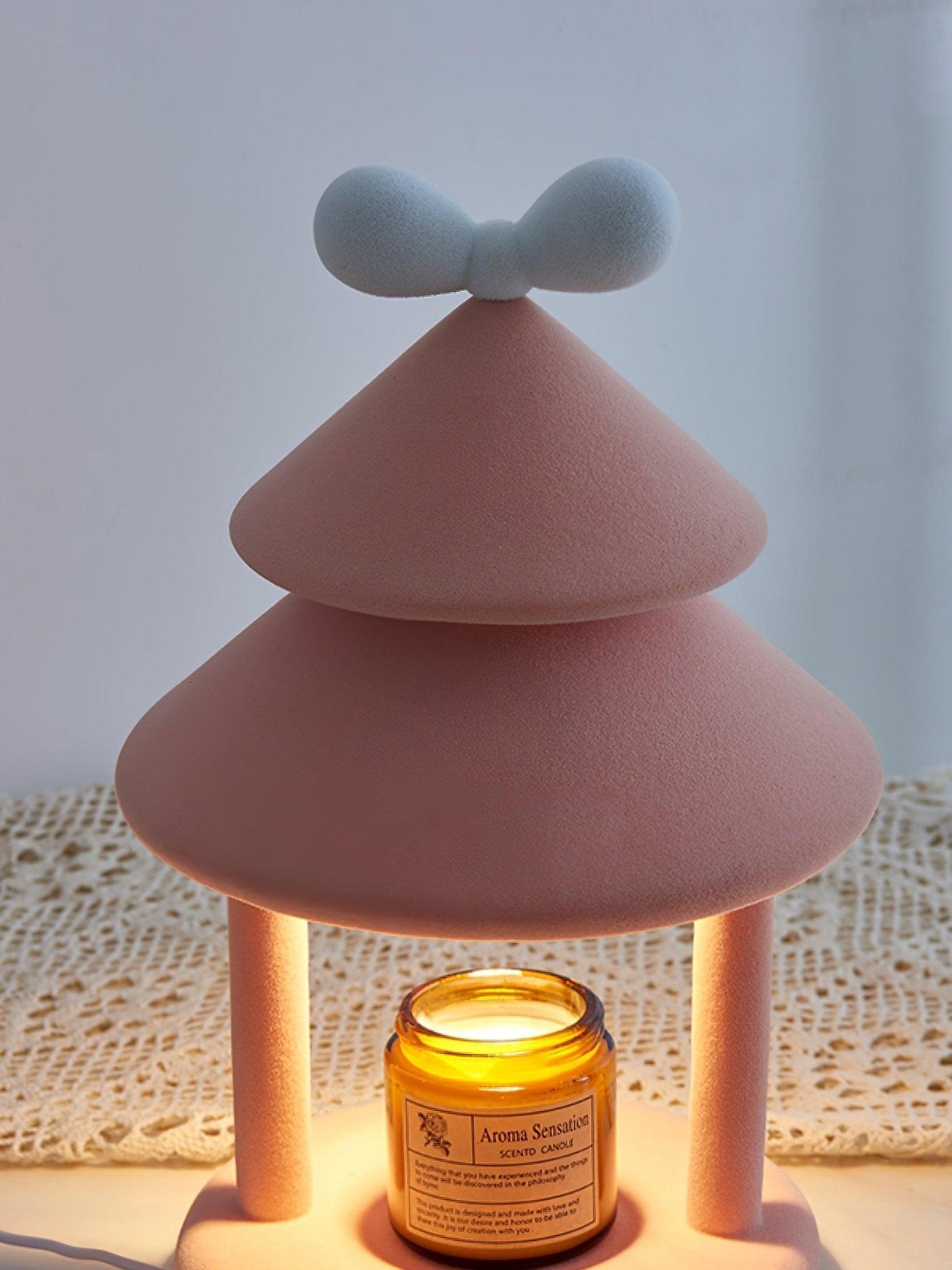Bow Tie Cone Table Lamp 7.9
