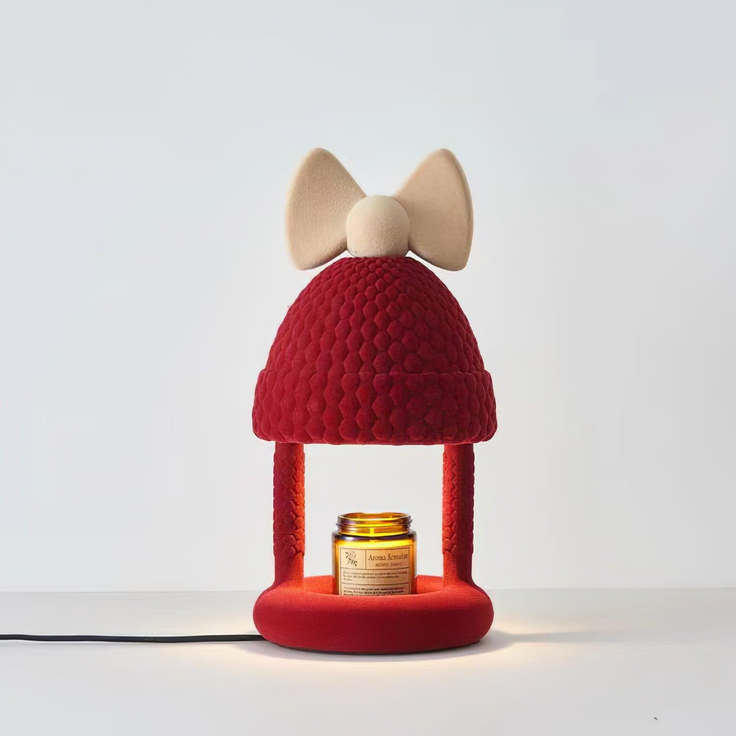 Bow Tie Hat Table Lamp 6.9