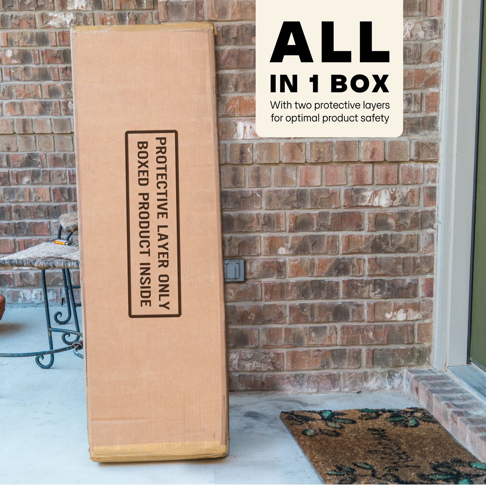 Acacia Aurora Deluxe Wood Platform Bed Frame