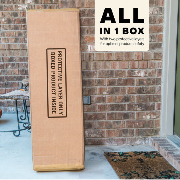 Acacia Aurora Deluxe Wood Platform Bed Frame