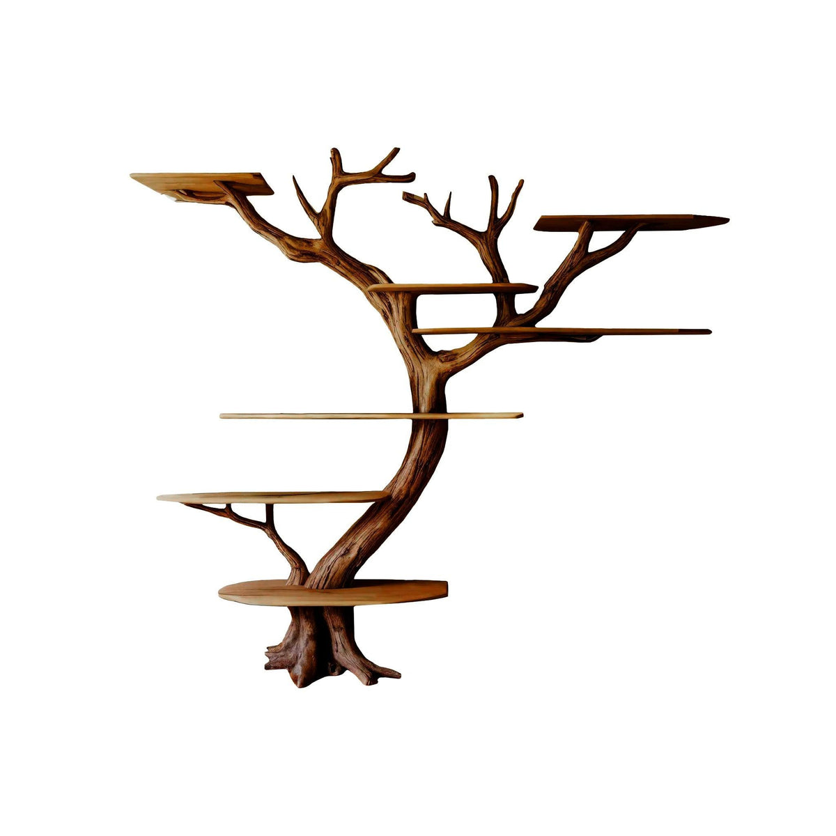 Branchline Solid Wood Tree Bookshelf