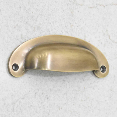 Victorian Bin Pulls - Antique Brass
