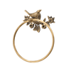 Brass Bird Bathroom Set - Antique Brass