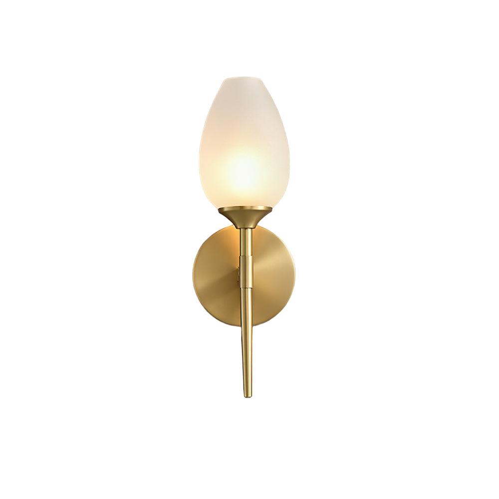 Brass Blossom Wall Light 4.7