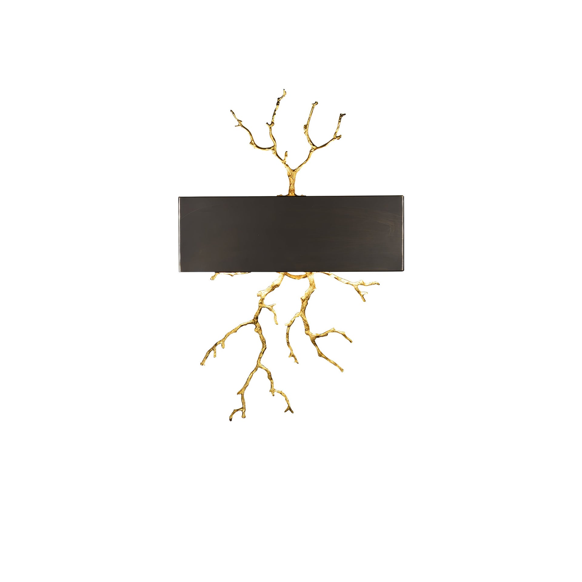 Brass Branch Wall Lamp