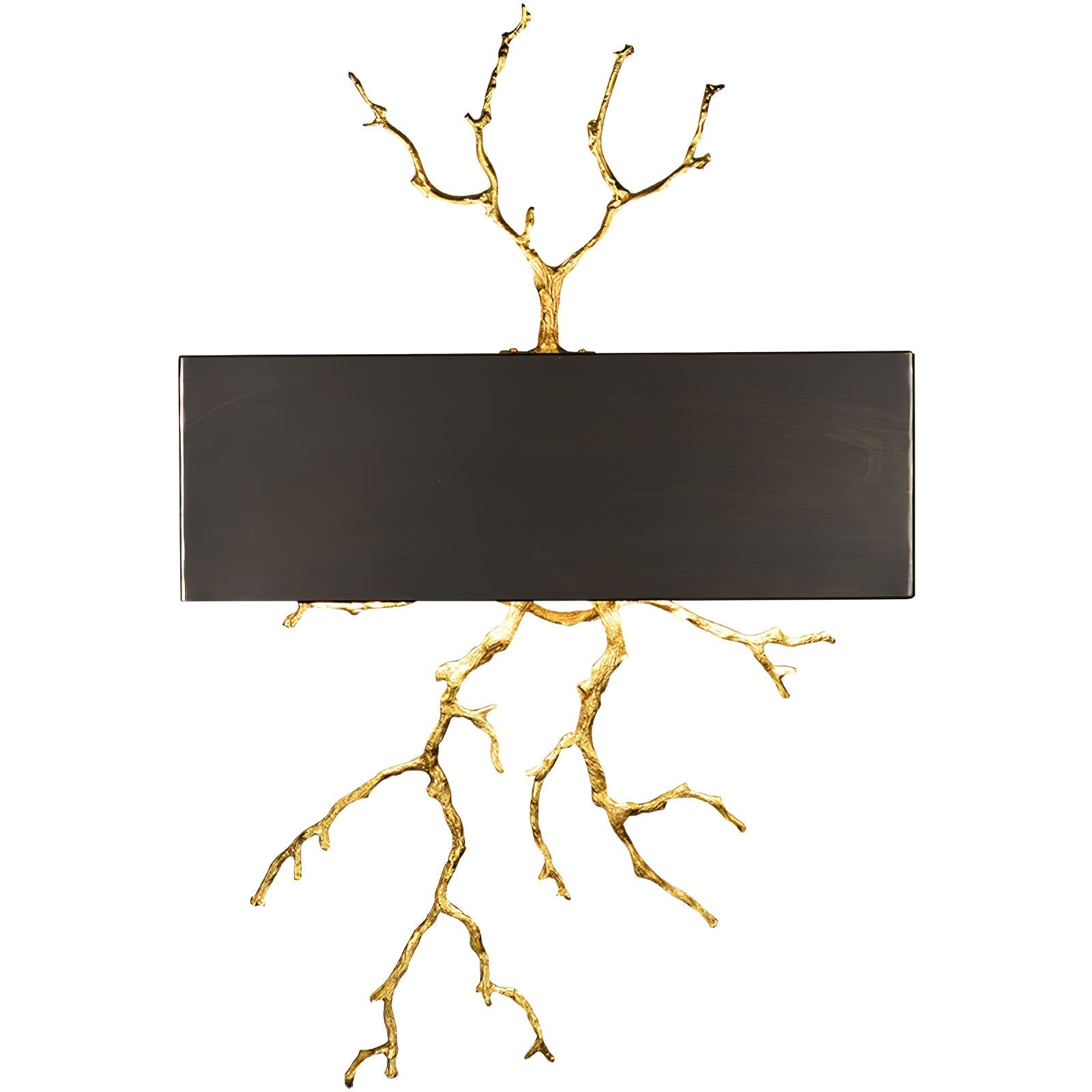 Brass Branch Wall Lamp