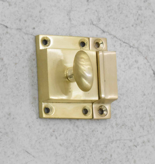 Cabinet Latch - Brass Brushed
