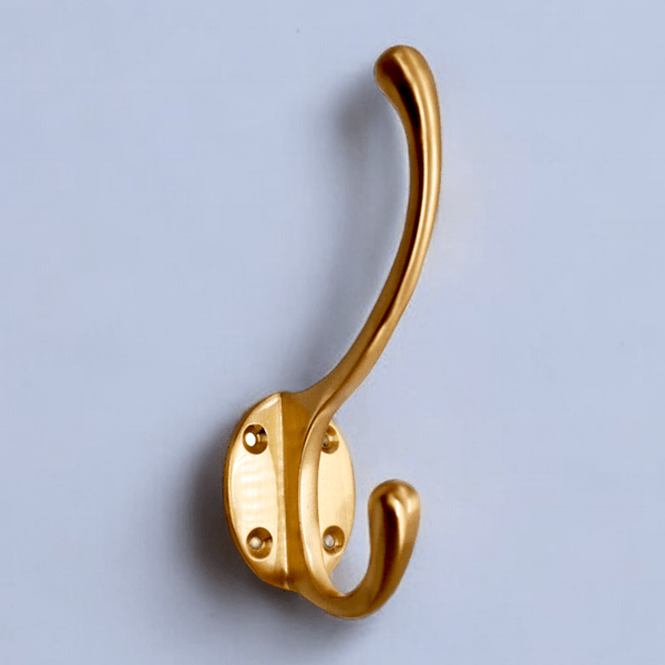 Classic Brass Hat & Coat Hook