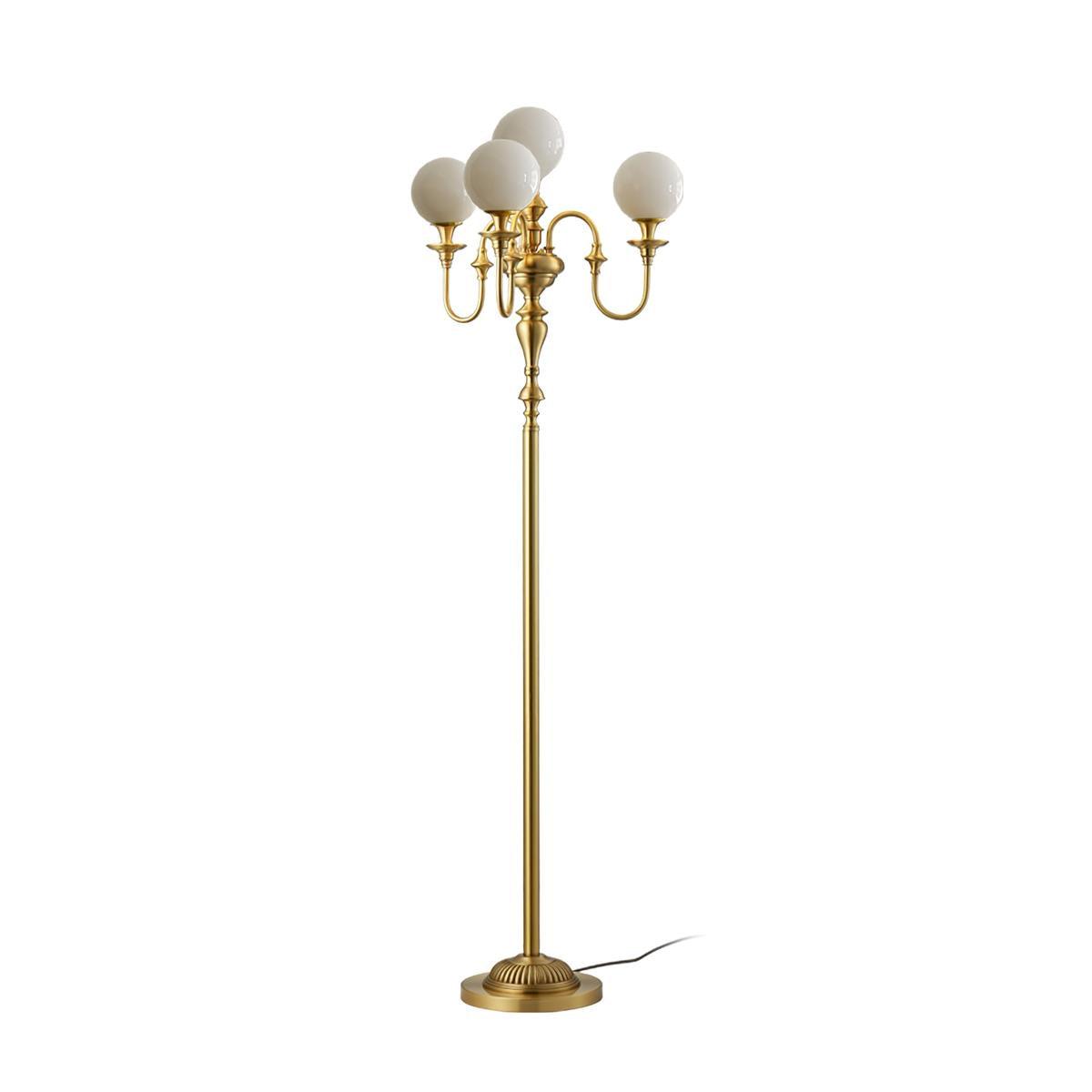 Brass Candelabra Floor Lamp 19.7