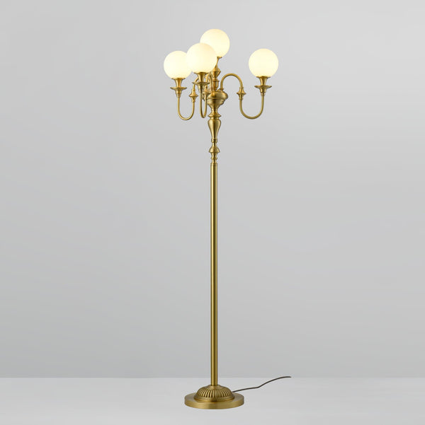 Brass Candelabra Floor Lamp 19.7