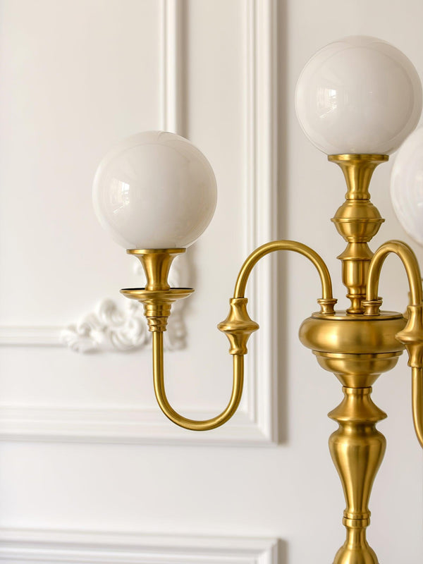 Brass Candelabra Table Lamp