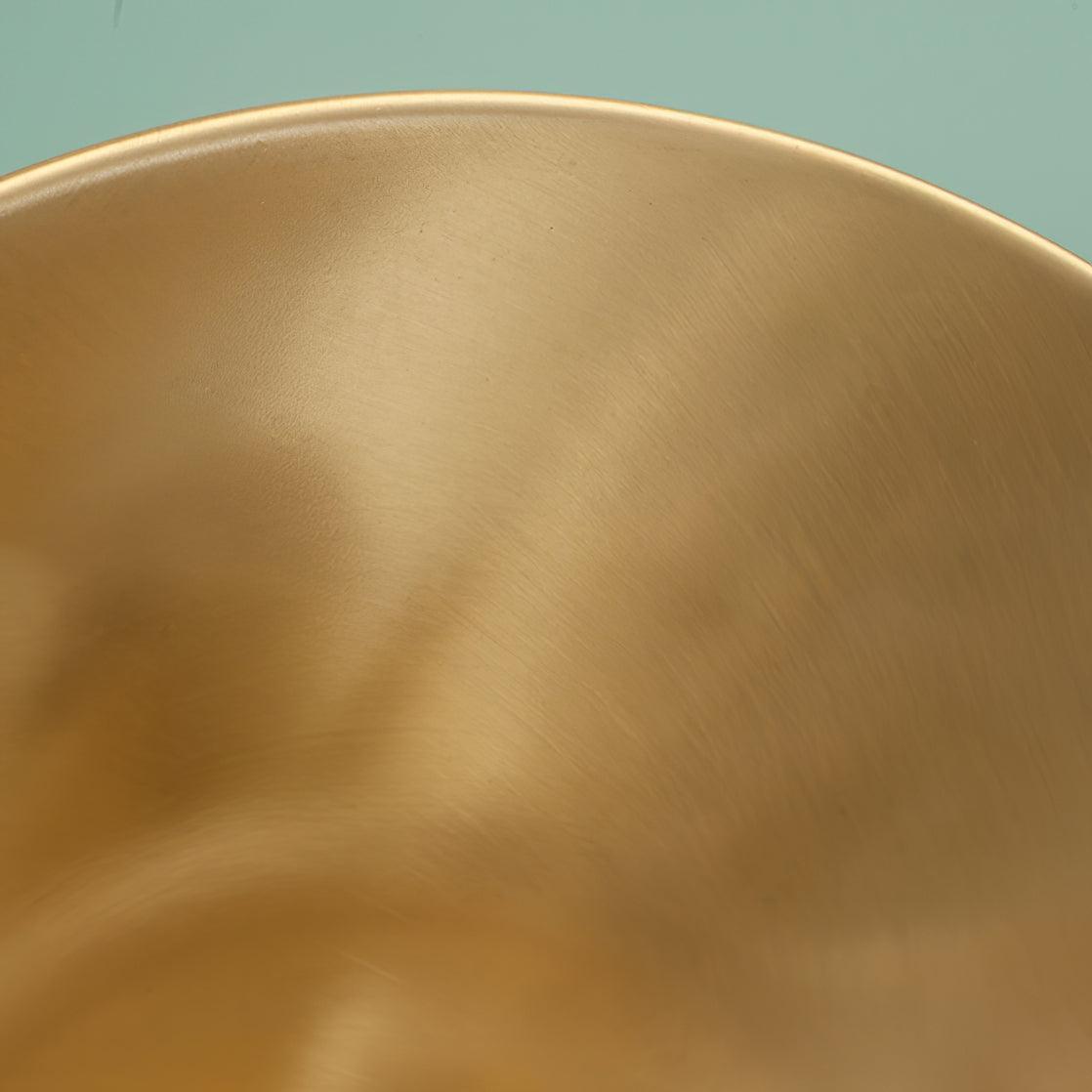Brass Cone Pendant Light 9.4