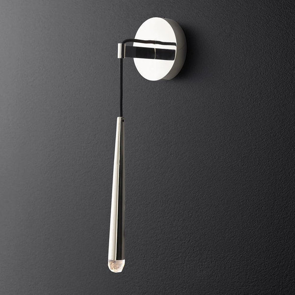 Brass Cone Wall Lamp