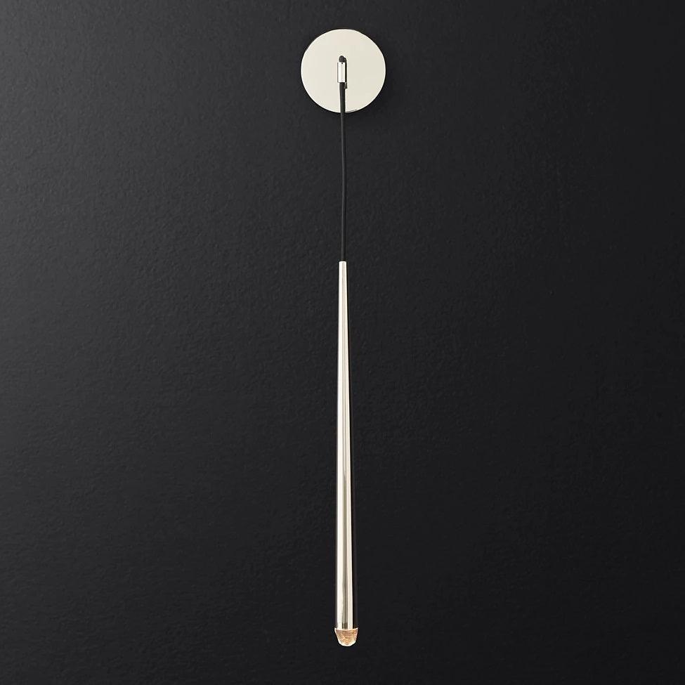 Brass Cone Wall Lamp