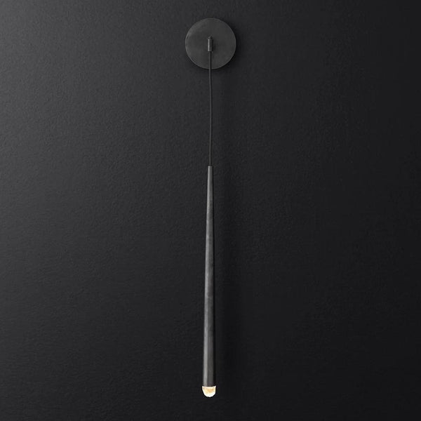 Brass Cone Wall Lamp