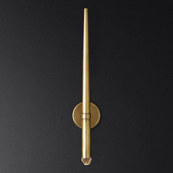 Brass Cone Wall Lamp