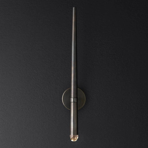 Brass Cone Wall Lamp