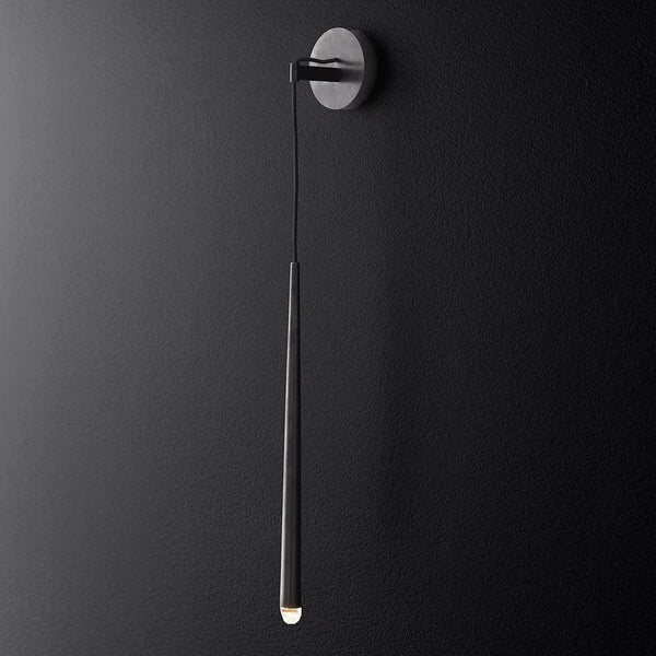Brass Cone Wall Lamp